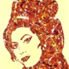 Amy Winehouse music pop art painting and poster prints | By Kerwin