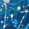 Richard Ashcroft painting By Kerwin - Jackson Pollock action painting detail