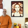 Beyonce By Kerwin painting photo cropped brighter website