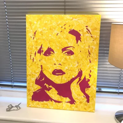 Blondie pop art painting prints By Kerwin | Debbie Harry
