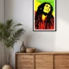 Bob Marley pop art painting prints By Kerwin