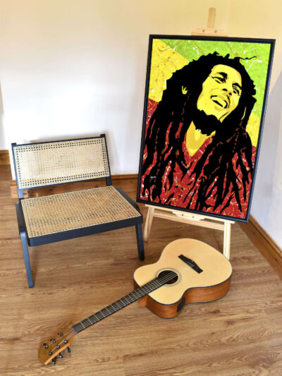 Bob Marley painting By Kerwin