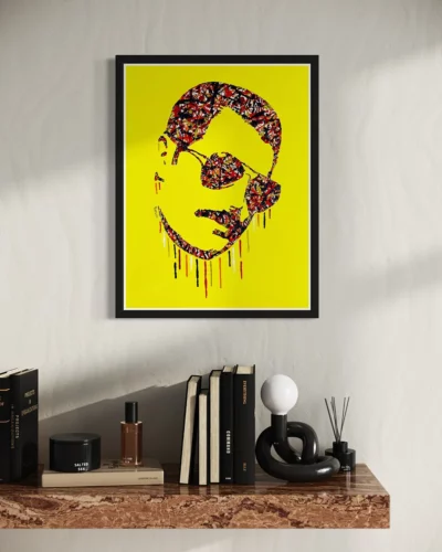 Freddie Mercury pop art painting prints By Kerwin | Queen poster