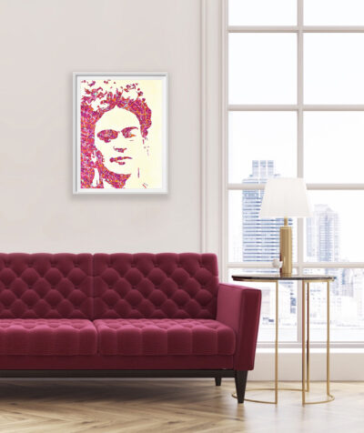 Frida Kahlo painting By Kerwin