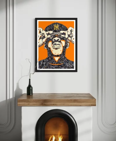 Jay-Z painting prints By Kerwin