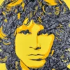Jim Morrison music pop art painting and poster prints | By Kerwin