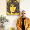Jim Morrison painting By Kerwin pic website 2022