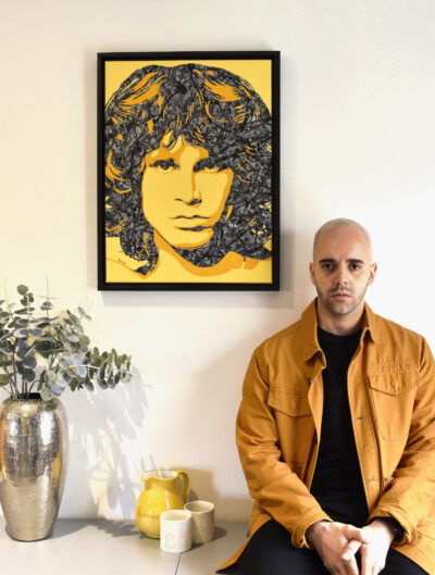 Jim Morrison painting By Kerwin pic website 2022