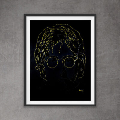 John Lennon Black Edition | By Kerwin