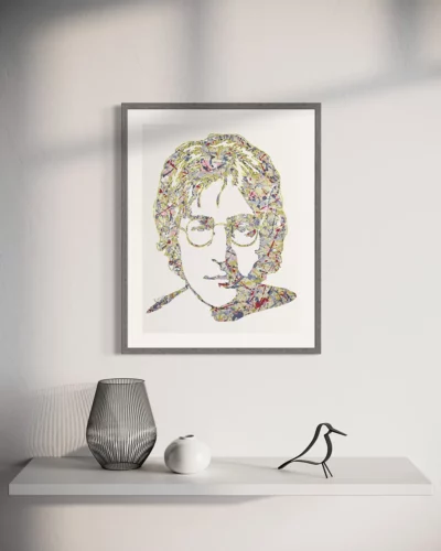 John Lennon pop art painting prints By Kerwin