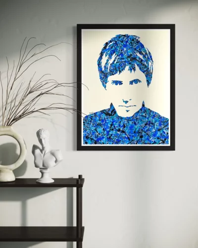 Johnny Marr painting prints By Kerwin