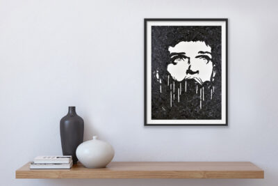 Joy Division Painting By Kerwin Ian Curtis