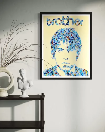 Liam Gallagher Oasis pop art painting prints By Kerwin