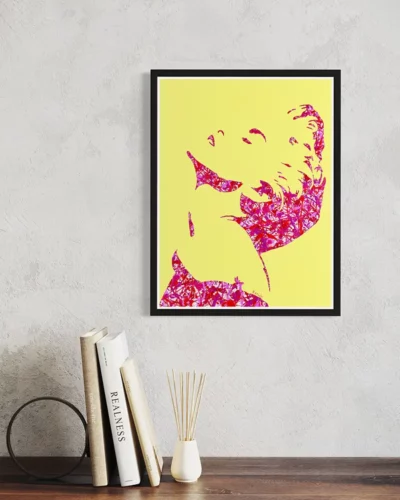 Madonna pop art painting prints By Kerwin