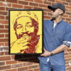 Marvin Gaye Painting By Kerwin