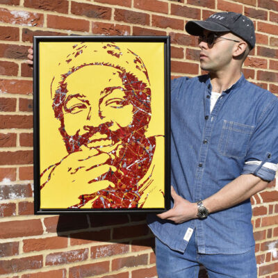 Marvin Gaye Painting By Kerwin