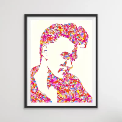 Morrissey - The Smiths music pop art painting and poster prints | By Kerwin