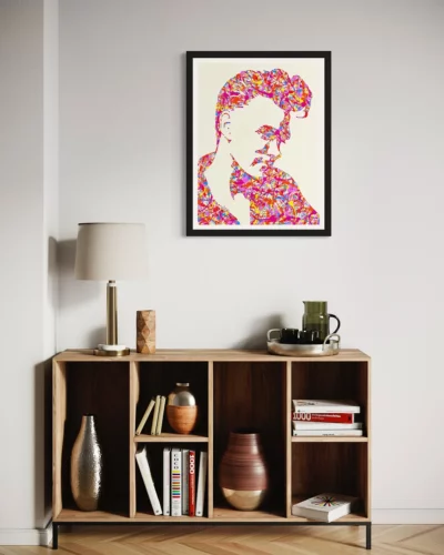 Morrissey pop art painting prints By Kerwin