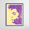 Prince pop art music painting prints | Purple Rain | By Kerwin