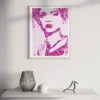 Rihanna pop art painting prints By Kerwin