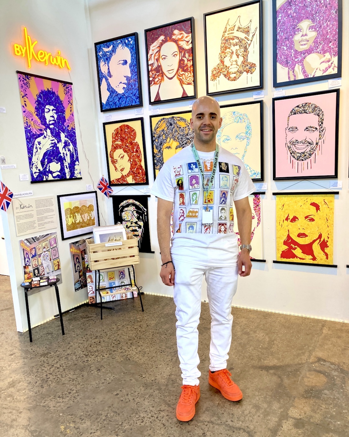 By Kerwin at The Other Art Fair, New York June 2022