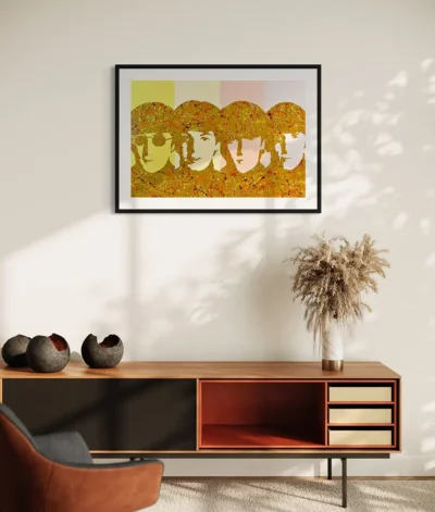 The Beatles painting prints By Kerwin