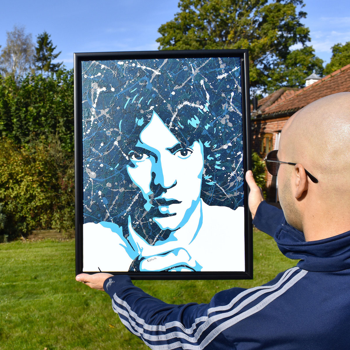 The Verve Richard Ashcroft painting By Kerwin