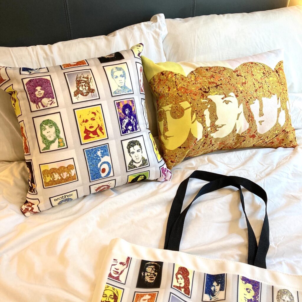 By Kerwin | Cushions | The Beatles