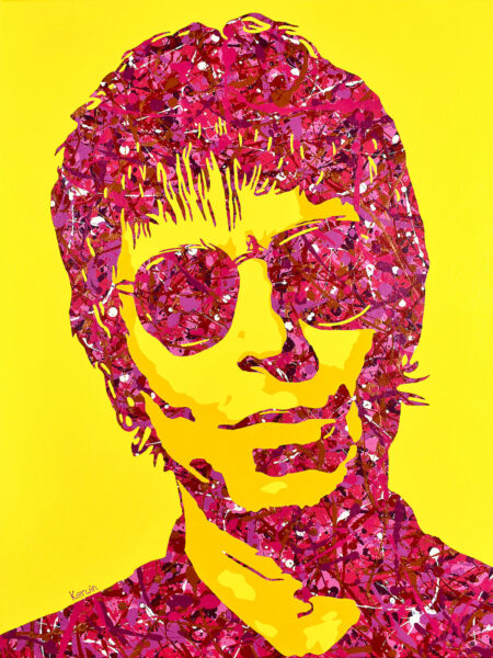 Liam Gallagher Painting | By Kerwin