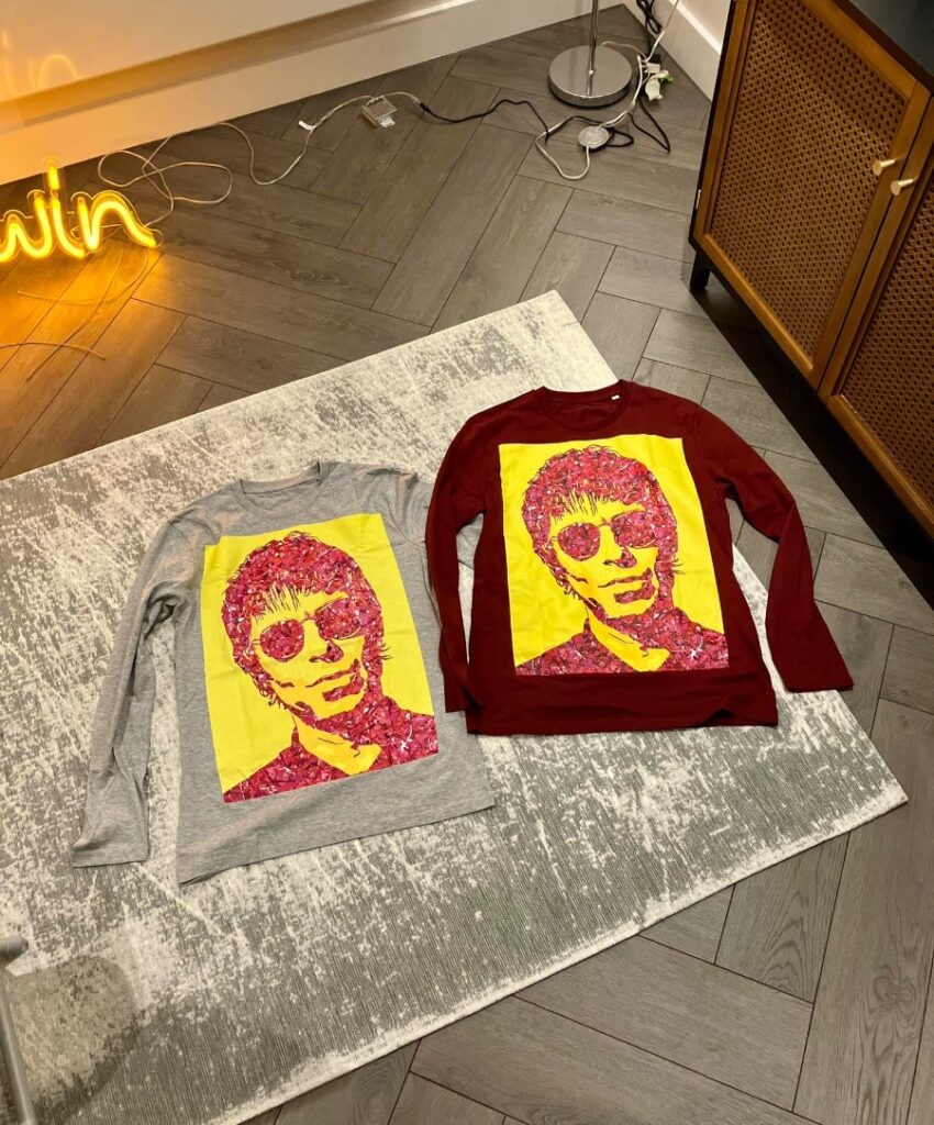 Liam Gallagher Painting Clothing | By Kerwin