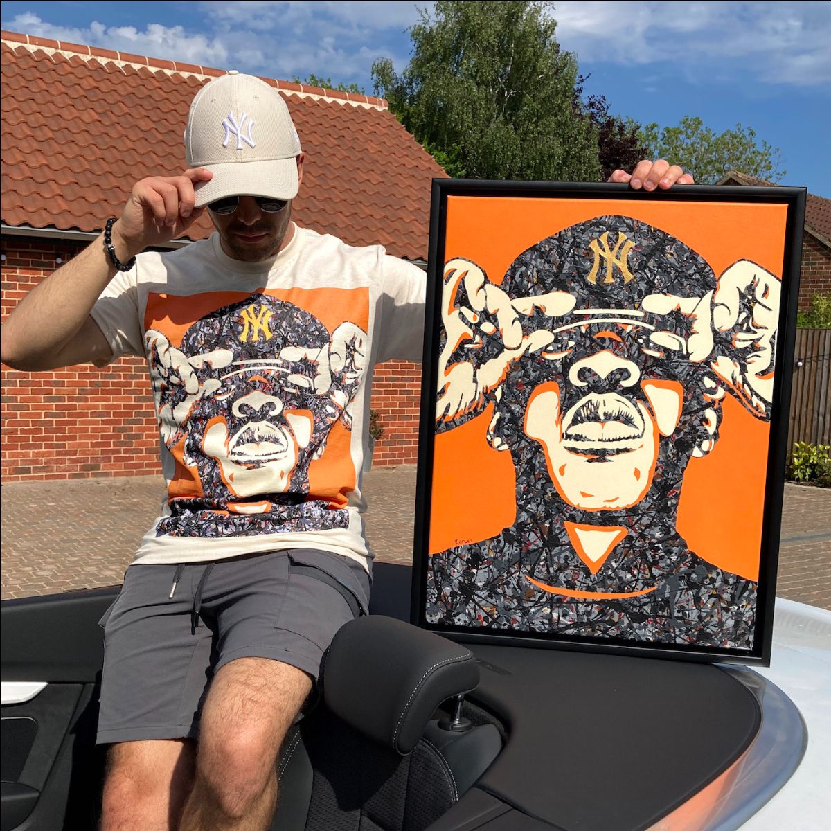 Jay-Z Painting ready for New York | By Kerwin