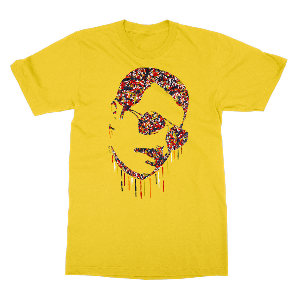 Freddie Mercury painting t-shirt | By Kerwin