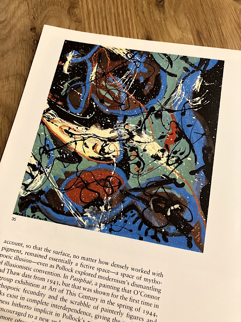 Composition With Pouring II by Jackson Pollock
