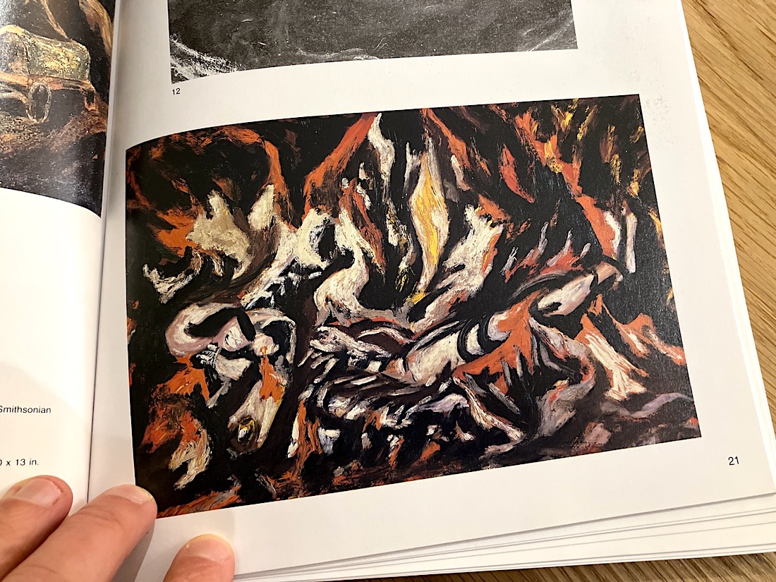 The Flame by Jackson Pollock
