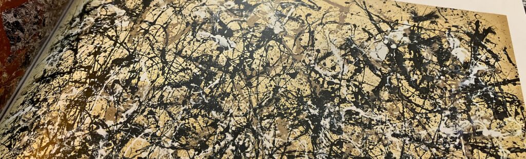 How to best describe Jackson Pollock's painting style