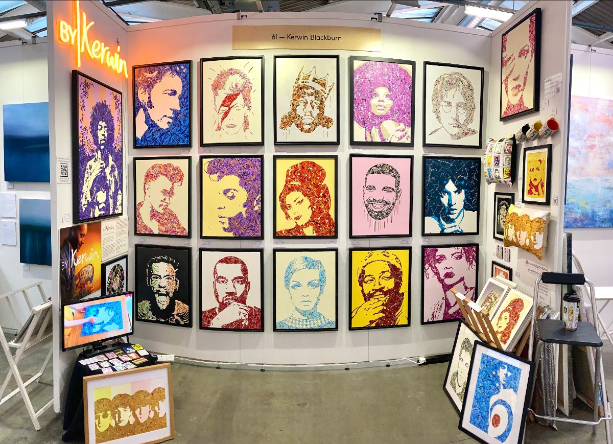 By Kerwin at The Other Art Fair, London | Pop art music prints