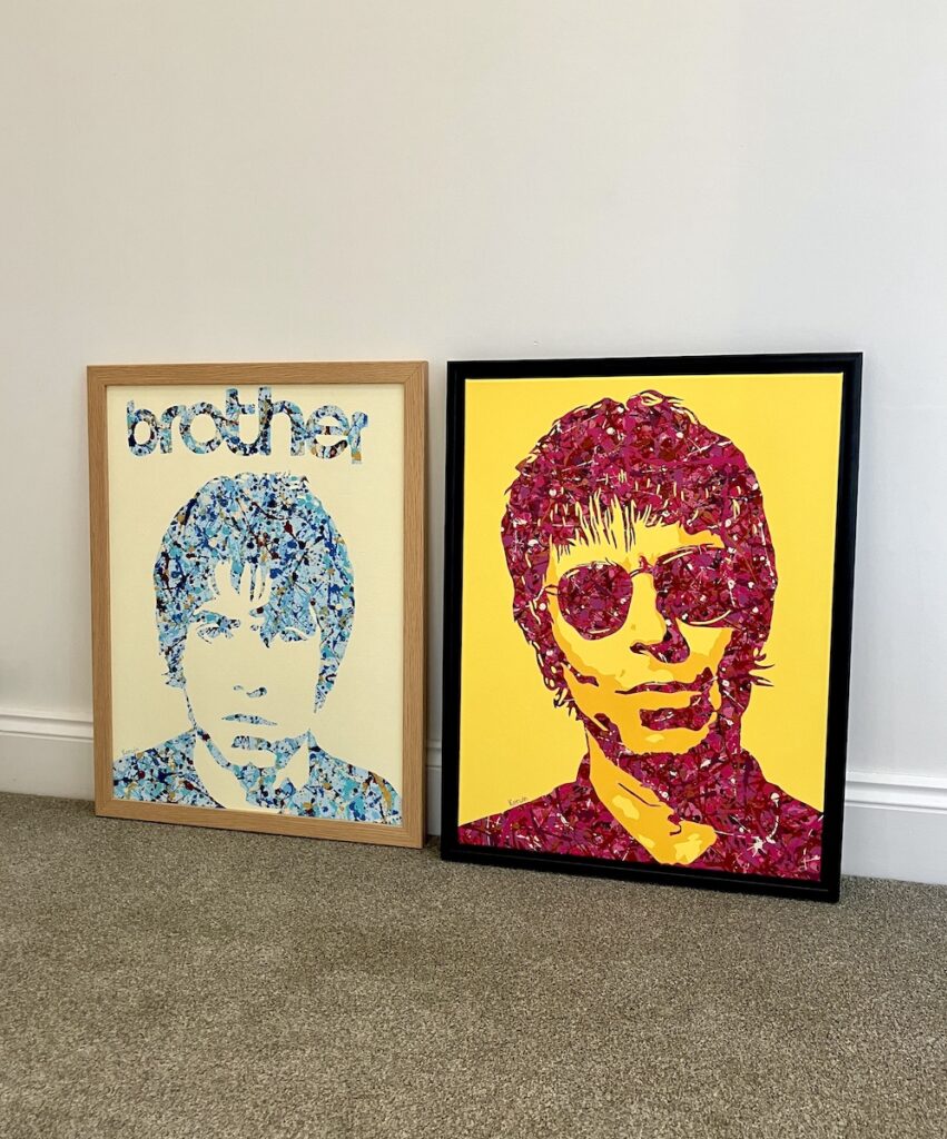 Liam Gallagher Painting | By Kerwin