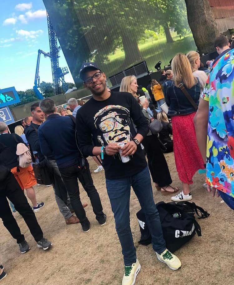 Stevie Wonder sweatshirt spotted at Adele in London | By Kerwin