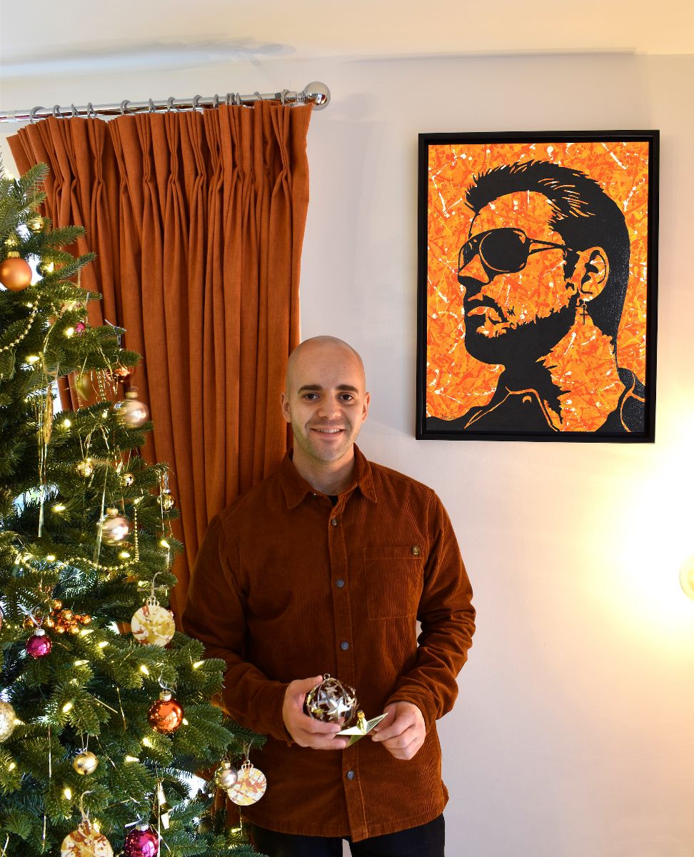 Last Christmas - New George Michael pop art painting | By Kerwin