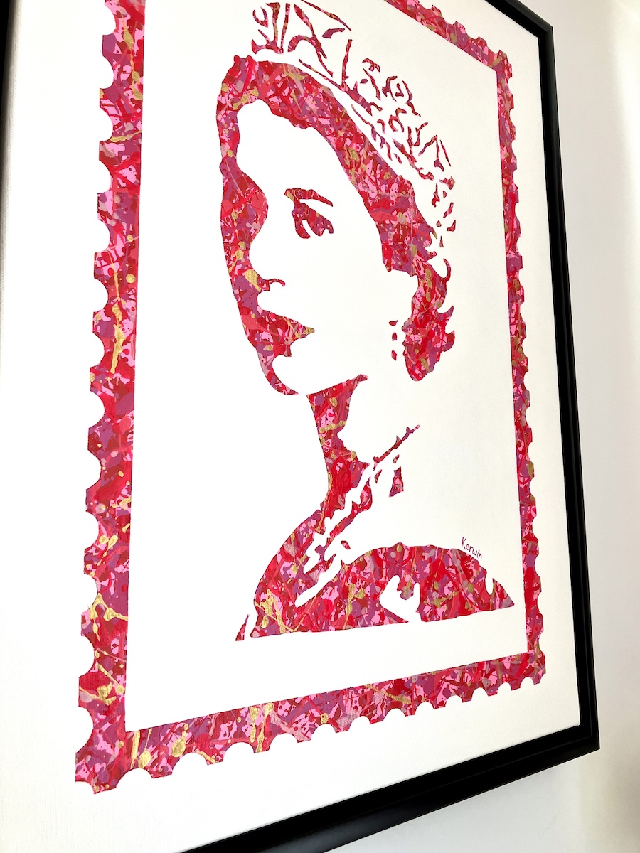 Queen Elizabeth Painting | By Kerwin