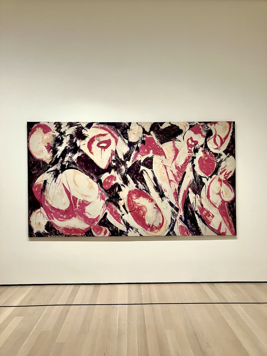 Lee Krasner's Gaea at MoMA, Museum of Modern Art, New York | photo By Kerwin