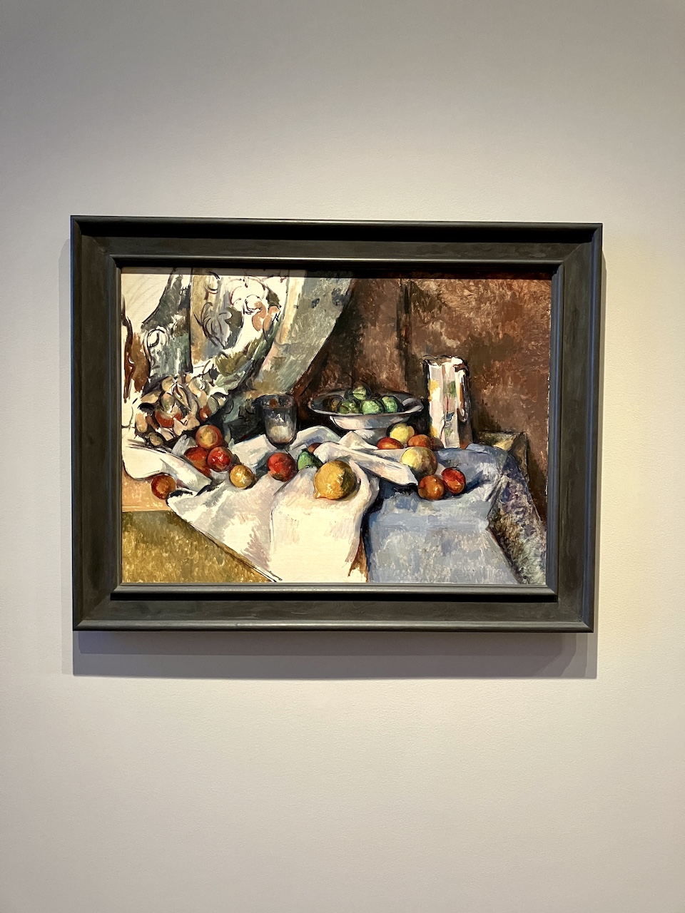 Paul Cézanne's Still Life With Apples at MoMA, Museum of Modern Art, New York | photo By Kerwin