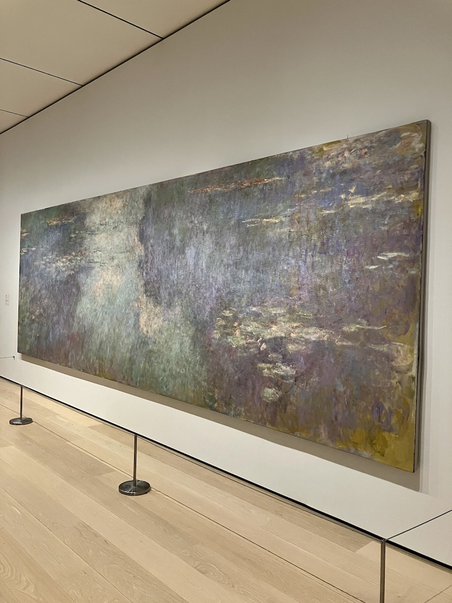 Claude Monet's water lilies at MoMA, Museum of Modern Art, New York | photo By Kerwin