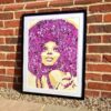 Diana Ross painting print By Kerwin