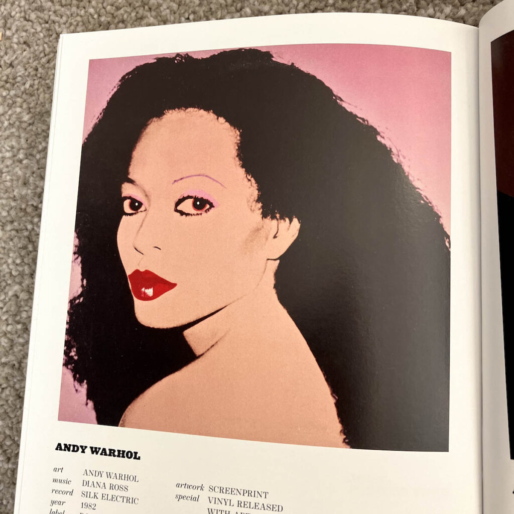 Diana Ross by Andy Warhol