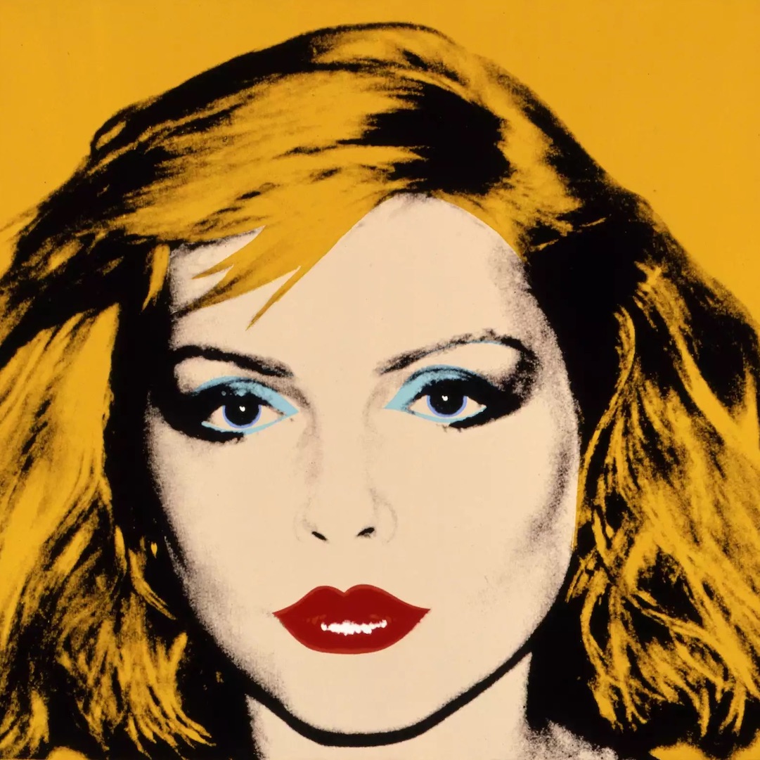 Blondie-Debbie Harry Pop Art portrait by Andy Warhol