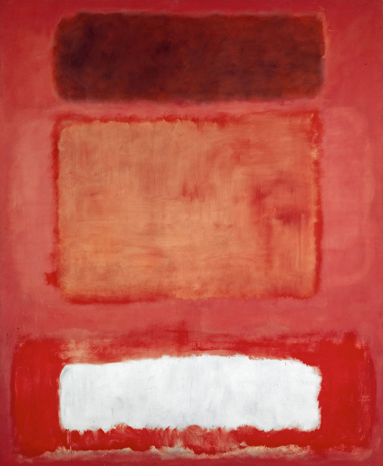 A Mark Rothko Colour-Field Painting. No. 16 (Red, White and Brown); 1957