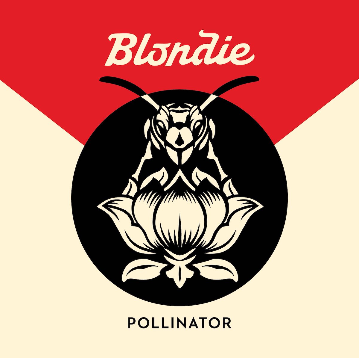 Blondie Pollinator album cover pop art by Shepard Fairey