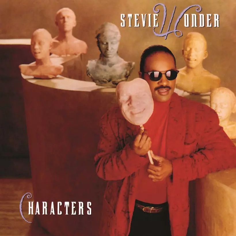 Characters album cover - Stevie Wonder