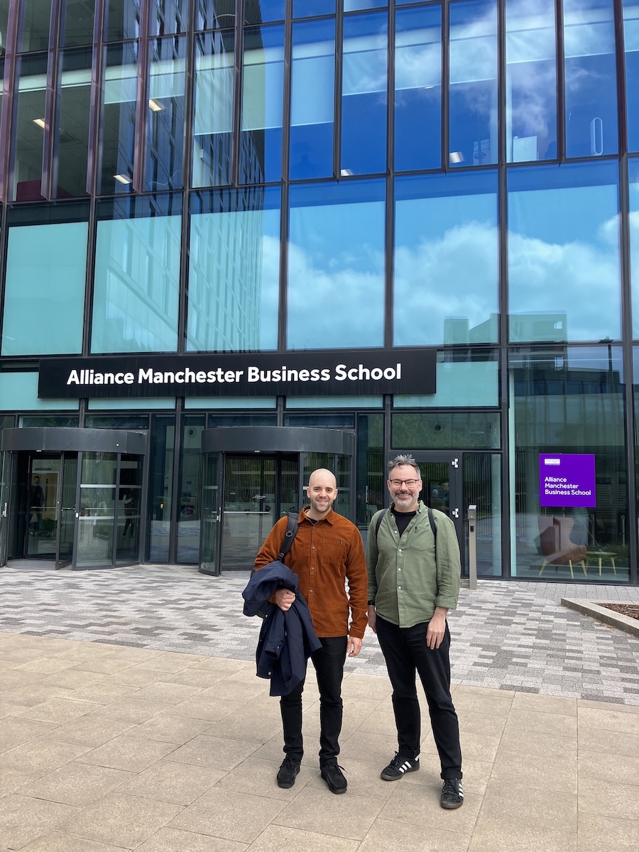 Kerwin Blackburn at Alliance Manchester Business School, University of Manchester 2023